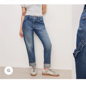 NWT GOOD AMERICAN WEEKENDER CARPENTER JEANS SIZE 15